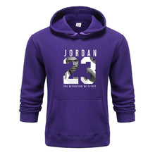 Load image into Gallery viewer, New Men Hoodies Suit Jordan 23 Tracksuit Sweatshirt Suit Fleece Hoodie+Sweat pants Jogging Homme Pullover 3XL Sporting Suit Male