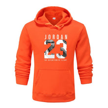Load image into Gallery viewer, New Men Hoodies Suit Jordan 23 Tracksuit Sweatshirt Suit Fleece Hoodie+Sweat pants Jogging Homme Pullover 3XL Sporting Suit Male